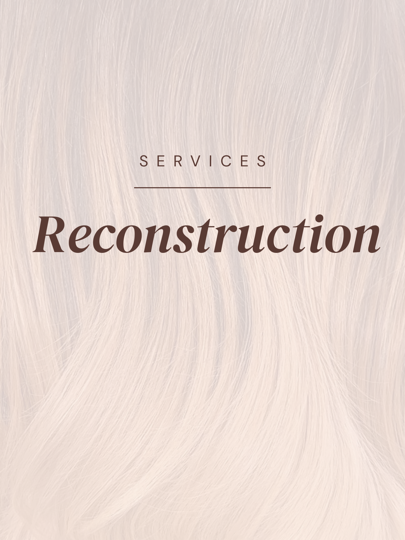 Reconstruction