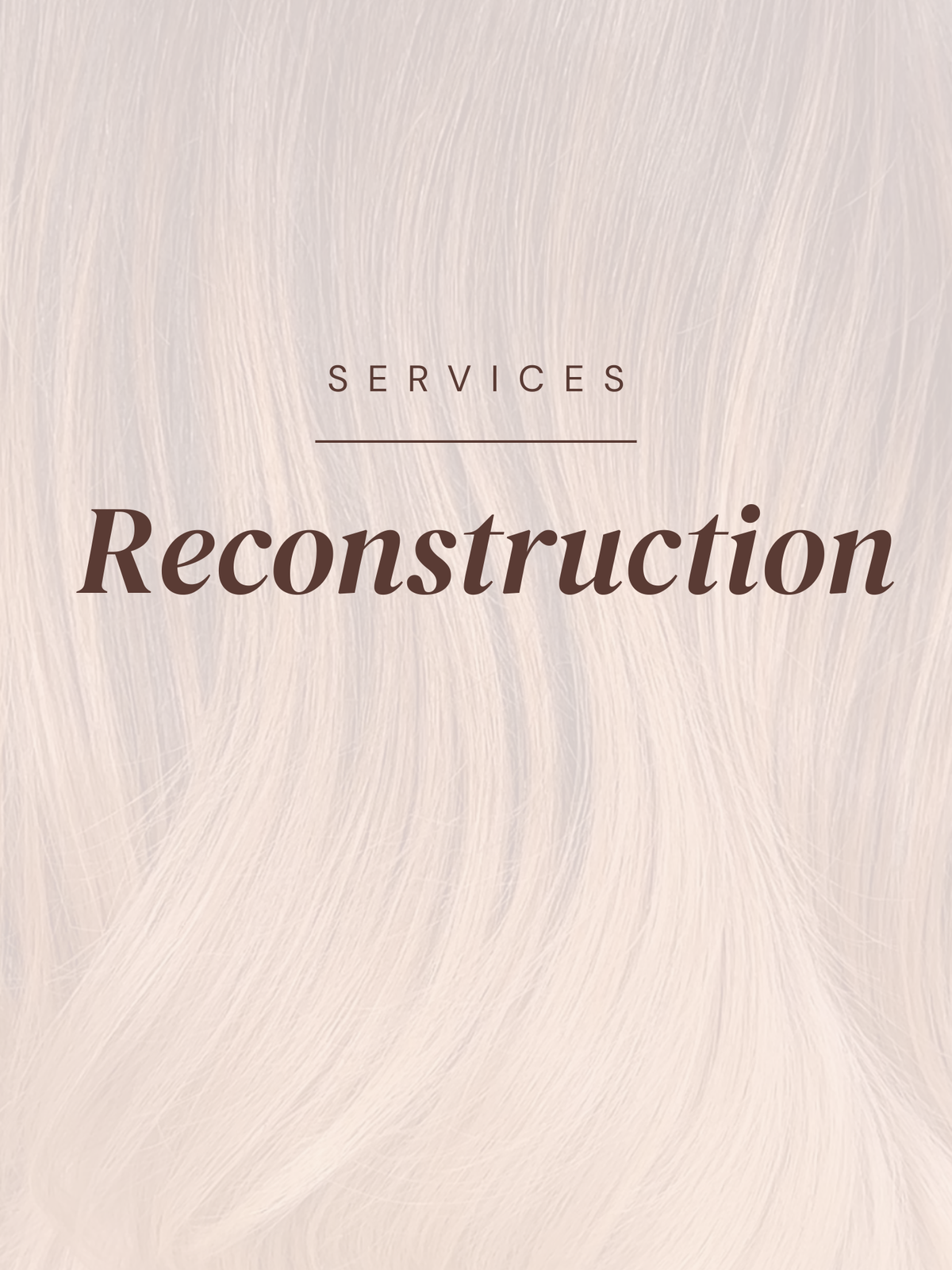 Reconstruction